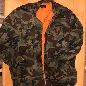PAC Sun Camo long sleeve light jacket XL
